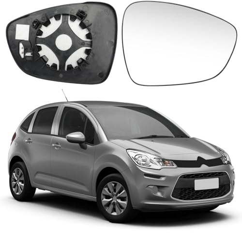 Cristal de Retrovisor Compatible con Peugeot 508 508SW 2010-2018
