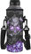 HUGS IDEA Porte-bouteille isotherme en néoprène pour garçons et filles - Motif tête de mort - Violet