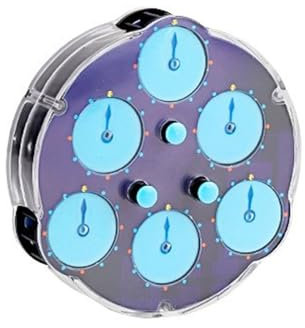 LEEINTO Neuheit Spielzeug Uhr Puzzel Sensorische Spiel Blöcke Kinder Erwachsene Unregelmäßige Uhr Neuheit Spielzeug Kinder Für Fokussierung Uhr Puzzle Spielzeug Teaser Geschenk
