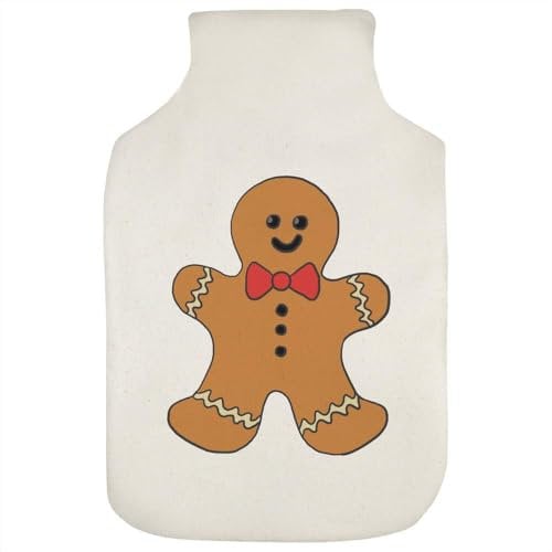 'Gingerbread Man' Hot Water Bottle Cover (HW00038371)