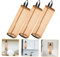 FONDOTIN 3st Müllsack Aufbewahrungstasche Faltbar Mülltüten Hängende Tonne Hängende Mülltonne Spender Küchenmülleimer Beutel Isolierte Mittagstasche Aufhänger Kabel Filter Chip Yellow Nylon