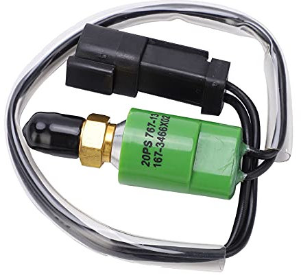 106-0180 Druckschalter-Sensor-Teile-Ersatz für CAT 320/320b, Premium-Qualität ABS-Metall, Zuverlässigkeit mit Fortschrittlicher Fertigungstechnologie, Geeignet für CAT 320/320b