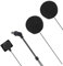 Dytabepl Casco de moto con Bluetooth, micrófono y altavoz, accesorios para casco completo