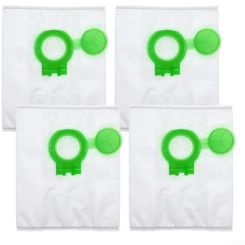 Filter-Staubsaugerbeutel für SEBO Airbelt D2 Staubsauger, 4 Schichten für optimale Saugleistung (4 Stück)