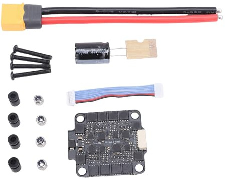 SPYMINNPOO Set ESC per Controller di Volo F722 Set ESC in Plastica 60A Trasmissione Wireless Veloce Compatibile con Droni 7 Pollici 8 Pollici 9 10