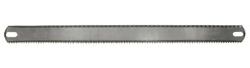 Sägeblatt für Metall und Holz, beiderseitig, gehärtete Zähne, 300 x 25 mm, 24 St.