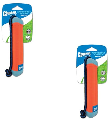 Chuckit! Amphibious Bumper Floating Toy Small - Pack of 2