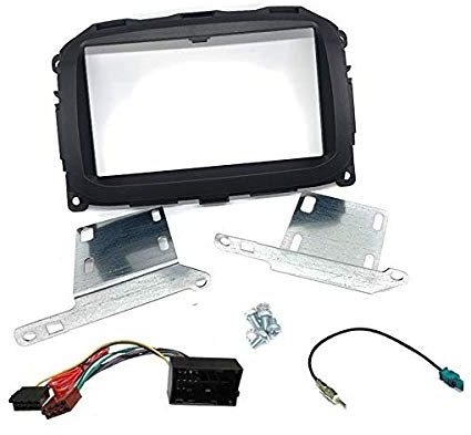 Sound-way - 2 DIN Car stereo facia radio adapter compatible with Alfa Romeo Giulietta 2014