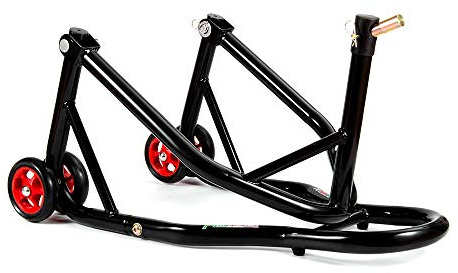 MOTO4U Motorcycle Stand Front Headlift Triple Tree Headlift Front Wheel Lift Stand- Sport Street Bike Motorcycle