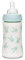 Suavinex Premium Trinkflasche aus Silikon, rund, 3 Positionen, 0% BPA, 270 ml, Grün