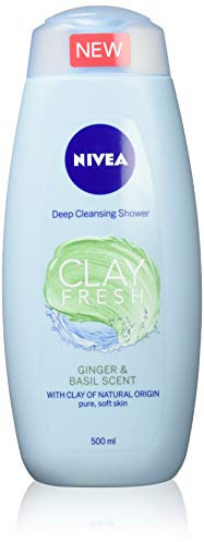 NIVEA Duschgel Ginger & Basil mit Ton mit,ngwer und Basilikat 500 ml