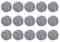 Milisten Rattan-Kugeln, 5 cm, handgefertigt, hellgrau, für Hochzeit, Tischdekoration für Kinderzimmer, Zuhause, Geschäft, 15 Stück