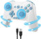 UNIHOW Gaming Controller For PC/MAC/iPad/iPhone/TV/Mobile/Android/IOS Remote Gamepad, Bluetooth Wireless Controller with Loop, Wake-up, Record, Turbo, Dual Vibration and Gyro Axis