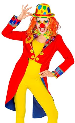 Widmann - Kostüm Clown, Frack, Zirkusdirektorin, Showgirl, Motto-Party, Karneval