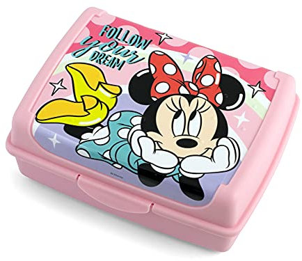 Lulabi Disney Minnie Surething - Fiambrera, 17 x 13 x 6,5 cm