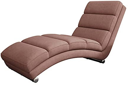 Mirjan24 Relaxliege Holiday Loungesessel Liegesessel Polstersessel Farbauswahl Relaxsessel Modern Wohnmöbel (Uttario Velvet 2955)