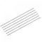 sourcing map HSS(High Speed Steel) Extra Long Twist Drill Bits, 4mm Drill Diameter 200mm Length for Hardened Metal Woodwork Plastic Aluminum Alloy 6 Pcs