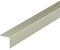 ufitec® Alu Winkelprofil 30x20 mm mit Rillen selbstklebend, Treppen Kanten & Stufen Winkel Schutzprofil (30 x 20 mm | 195 cm Länge, Bronze Hell)