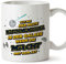 MUGFFINS Tazas para INGENIERO MECÁNICO hombre - En Alemán - Die Beste Der Galaxie Wenn Macht - 11 oz / 330 ml - Regalo original y divertido