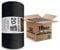 Wheelie Bin Liners 240L by Haya Home – 200 Extra Strong Black Refuse Sacks | Heavy Duty Trash Bags for Garden, Kitchen, Home, Office, Industrial, Outdoor, Commercial Use | 100% Recycled Material