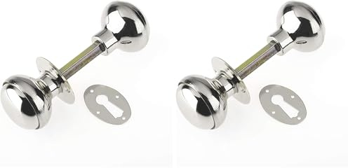 Yale P405 Rim Knob - Chrome (Pack of 2)
