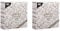 Papstar, 50 Servietten ROYAL Collection 1/4-Falz 40 cm x 40 cm braun Damascato, #85004 (Packung mit 2)