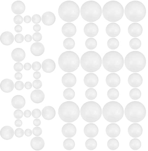 Lurrose 450stücke Schaumstoffbälle Bastelmaterial Für Hochzeiten Partys Und Kreative Projekte Verschiedene Für Dekorationen Und Bastelarbeiten