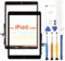 Touch Screen für iPad 7 2019 / iPad 8 2020 Touchscreen für iPad 7th / 8th Digitizer für iPad A2197 A2198 A2200 A2270 A2428 A2429 A2430 mit Home Button & Reparatur Kit (Schwarz)