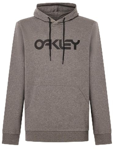 Oakley Men's B1b Pullover Hoodie 2.0, New Athletic Grey/Black, L