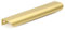 goldenwarm 15 Stück Versteckte Schrankgriffe Möbelgriffe Gold Türgriffe Innentüren 160mm Küchengriffe Schrankgriffe Möbel Griffe für Küchenschränke Aluminium