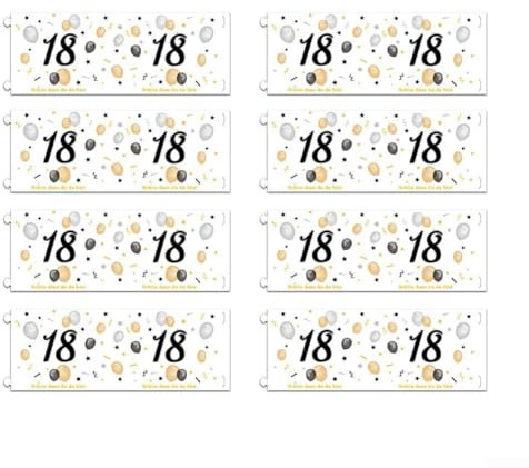 Candlelit Elegance Lampenschirm-Set, 8-teilig, für Teelichter auf Tischen (18 Jahre)