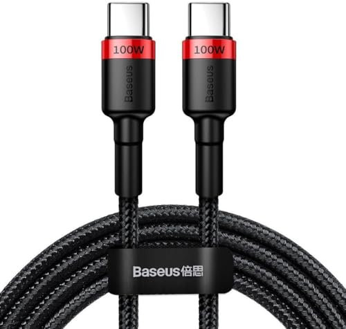 Baseus Kabel Typ C für Typ C Pd100W Energieformung Wolfram Schnellspannung, Catwj-A01, 2 m