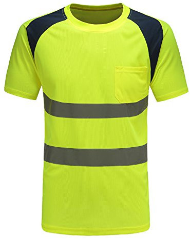 warn t Shirts t Shirt Warnschutz Herren (Gelb, L)