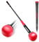 CHAMPKEY Golf Swing Trainer - Tempo & Flexibility Training Aids Warm-Up Stick Ideal for Golf Indoor & Outdoor Practice (Red, 48 Inches)