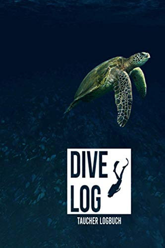 Dive Log: Logbuch für Taucher | A5 Format | 120 Tauchgänge | Geschenkidee | Gerätetauchen