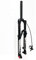 LvTu Aria Forcella Anteriore MTB 26/27,5/29 Pollici Lega di Magnesio 140mm Viaggio LVTU-140L-QR-9x100 Bicicletta Leggero Forcella Ammortizzata Nero