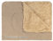 Direkt-Stick.de Hundedecke mit Namen Bestickt, personalisierbare Heimtierdecke für Hunde und Katzen, 4 Farben, weiche Wendedecke, Liegedecke Teddyfell (Sand)