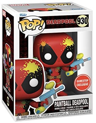 Funko POP! Marvel: Paintball Deadpool Only at GameStop