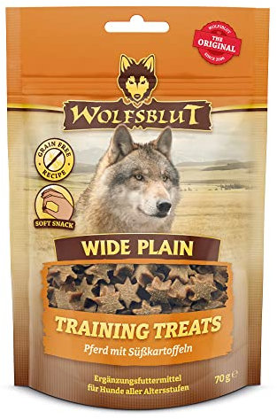 Wolfsblut - Training Treats Wide Plain 7 x 70 g - Hundesnack - Hundefutter - Getreidefrei