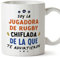 MUGFFINS Tazas para JUGADORA DE RUGBY mujer - En Español - Todos te advirtieron - 11 oz / 330 ml - Regalo original y divertido