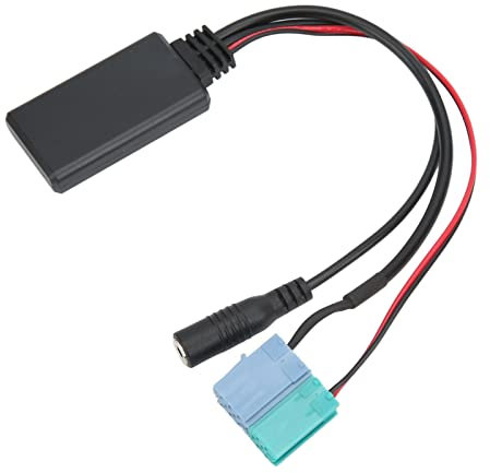 Leapiture Auto Aux Adapter 6Pin 8Pin Bluetooth AUX in Adapter Audio Mikrofonkabel Autozubehör Autoteil Ersatz für FIAT BRAVO 2007 Up