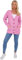 AJFASHION Womans Cardigan Ladies Cable Chunky Knit Cardigan Button Long Sleeves Grandad Cardigans Jumper UK Plus Small Sizes (Baby Pink, UK 16-18)
