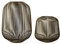 blomus Laterne Lito 2er Set | Burned Metal | Größe M und L | 28L x 28B x 27H cm | 33L x 33B x 45H cm | Kerzenhalter Burned Metal | Windlicht aus Edelstahl | Laterne Deko | Indoor Windlicht
