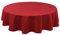 Hiasan Rot Wasserabweisend Tischdecke aus Polyester,Rund140cm,Anti-Falten Tischtuch,geeignet für Küche,Restaurant,Hochzeit