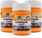 Zite Fishing Forellenteig-Set mit Knoblauch-Aroma 60g – Fängige Forellenpaste Schwimmend als UV Forellenköder – Trout Bait Teigköder in knalligen Neonfarben mit Glitter - 3 Stück (Orange)