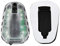 KIMISS IR Strobe Light Casque Militaire IR Light Nylon Abs Ex433 BK Green Airsoft Tactics Survival IR Flash Étanche Coccinelle Lampe Sécurité Flash Light