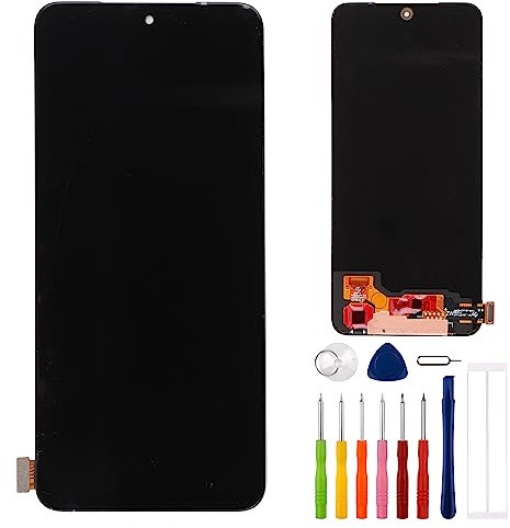 E-YIIVIIL Pantalla OLED de repuesto compatible con Redmi Note 11 4G 21121119SC 6.5 LCD pantalla táctil montaje con herramientas (sin marco)