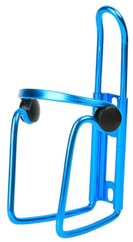 Luojuny Bicycle Water Bottle Cage Heavy Duty Aluminum Alloy Universal MTB Bike Cycling Water Cup Holder Storage Rack Bike Accessories Aluminum Lightweight Water Bottle Holder Cages Brackets Blue