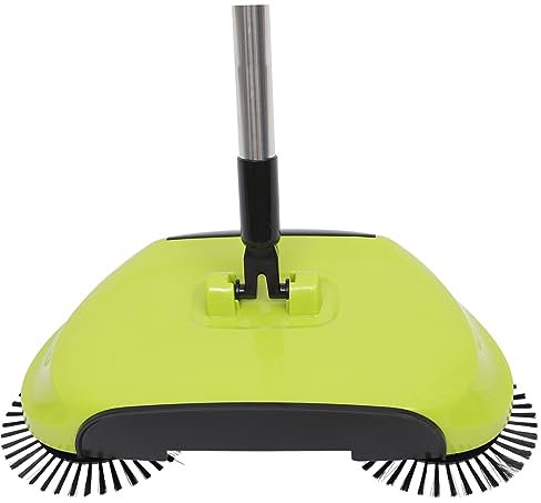 Alipis Multi- Scopa Con e Pattumiera Pulizia Facile e Veloce Per in Rotante Verde