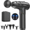 AERLANG Massage Gun, Massage Gun Deep Tissue Percussion Massager, Muscle Massagers Gun,Handheld Body Massager for Muscle 20 Speeds & 6 Massage Heads Birthday Gifts for Women Men Mom Dad